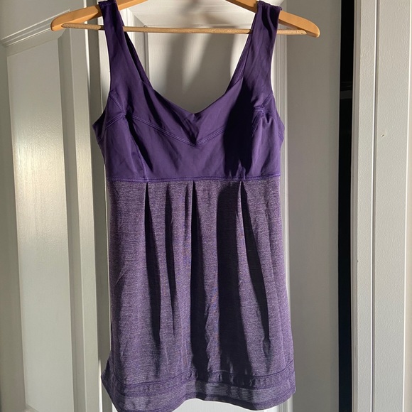 Lululemon Purple Tank Top